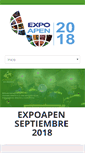 Mobile Screenshot of expoapen.apen.org.ni